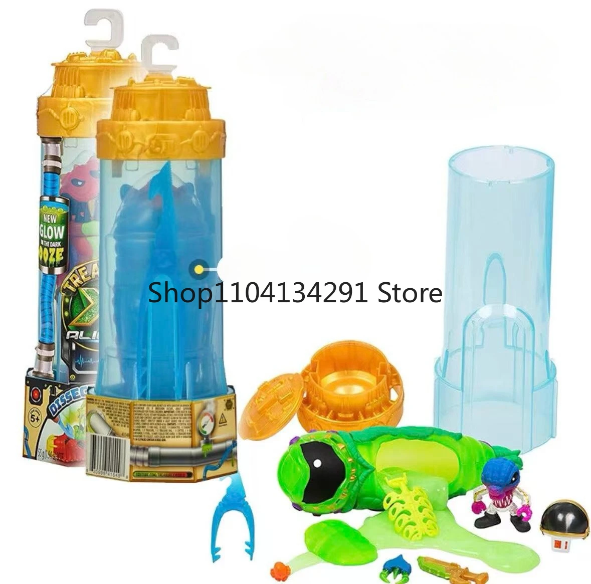 Treasure X Aliens Dissection Kit with Slime Gold Treasure Hunting and Digging Dissecting Alien Warriors Boys Holiday Toy Gift
Treasure X Aliens Dissection Kit with Slime Gold Treasure Hunting and Digging Dissecting Alien Warriors Boys Holiday Toy Gift