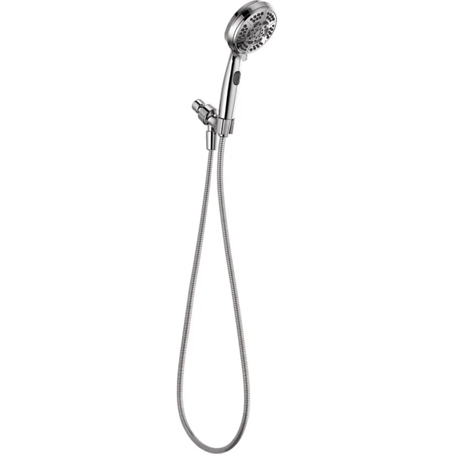 7-Spray Hand Shower with Touch-Clean in Chrome
7-Spray Hand Shower with Touch-Clean in Chrome