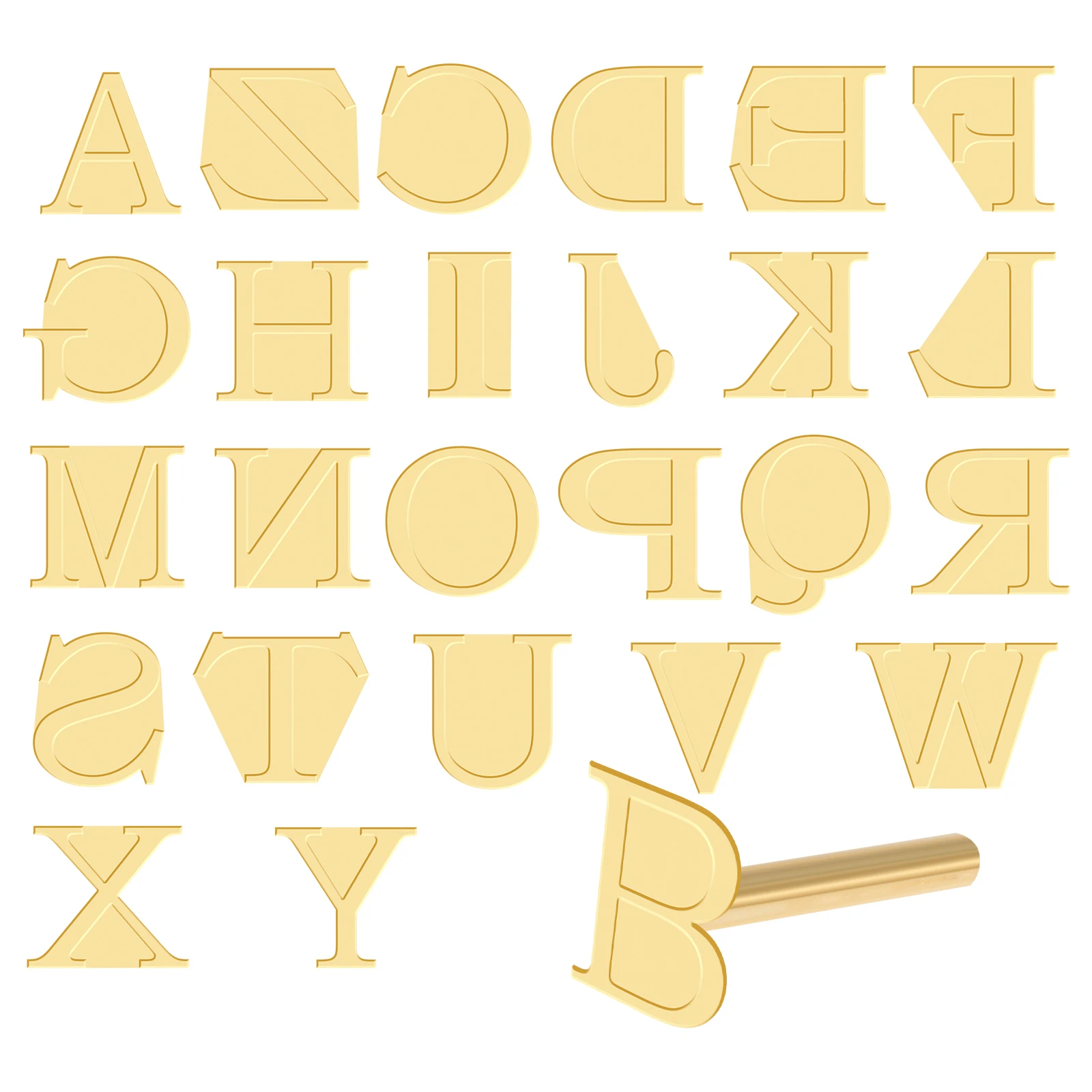 26Pcs Wood Burning Tips Brass Letters Wood Burning Tool Wood Burning Alphabet Template Hot Stamps Woodburning Letter Kit
26Pcs Wood Burning Tips Brass Letters Wood Burning Tool Wood Burning Alphabet Template Hot Stamps Woodburning Letter Kit