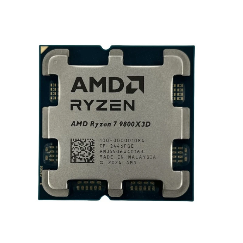Ryzen R7 9800X3D loose chip desktop processor CPU 8 cores 16 threads Suitable for main board X870
Ryzen R7 9800X3D loose chip desktop processor CPU 8 cores 16 threads Suitable for main board X870