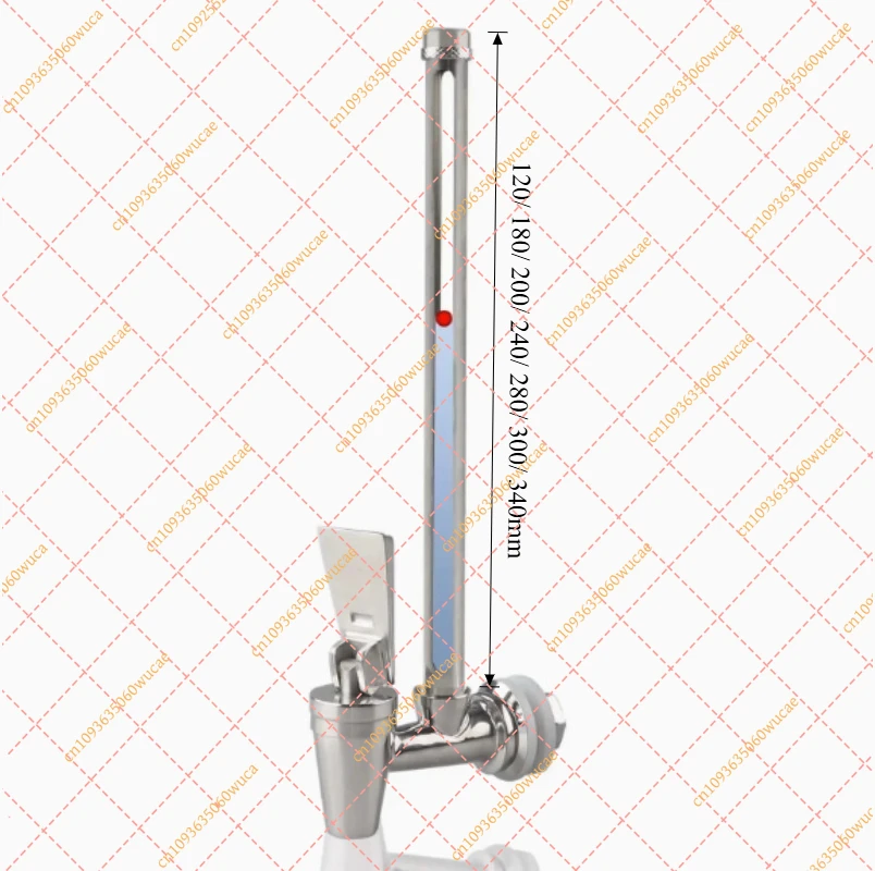 Water Level Gauge Faucet - 3-Point Single-Layer Bucket Valve with Visible Water Level Display for Brewing/Storage
Water Level Gauge Faucet - 3-Point Single-Layer Bucket Valve with Visible Water Level Display for Brewing/Storage