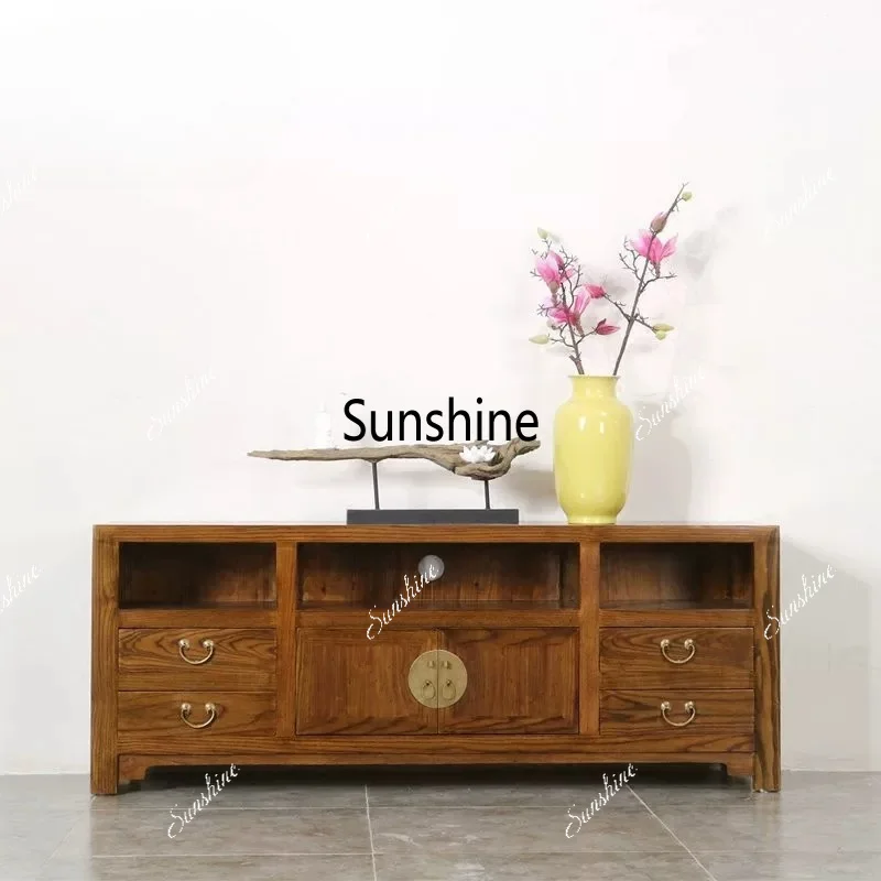 Chinese-style small apartment TV cabinet living room antique bedroom drawer video cabinet
Chinese-style small apartment TV cabinet living room antique bedroom drawer video cabinet