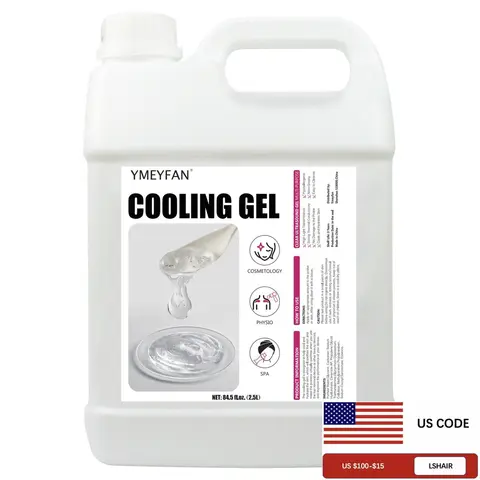 84.5oz Gel Conductor Radiofrecuencia y Cavitacion Conductive Gel Clear for Ultrasonic Machine Face Microcurrent EMS HIFU