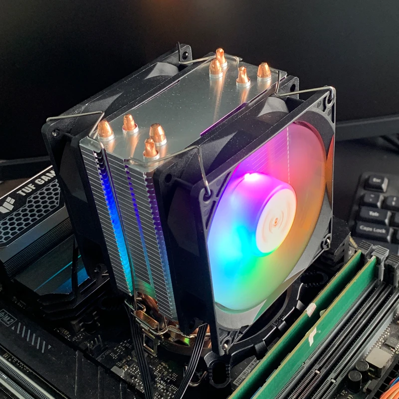 X99 4Heat Pipes CPU Cooler RGB Silent PC Radiator For Intel LGA 1366 1150 1151 1155 1200 1700 2011 X79 AMD AM5 AM4 Ventilador
X99 4Heat Pipes CPU Cooler RGB Silent PC Radiator For Intel LGA 1366 1150 1151 1155 1200 1700 2011 X79 AMD AM5 AM4 Ventilador