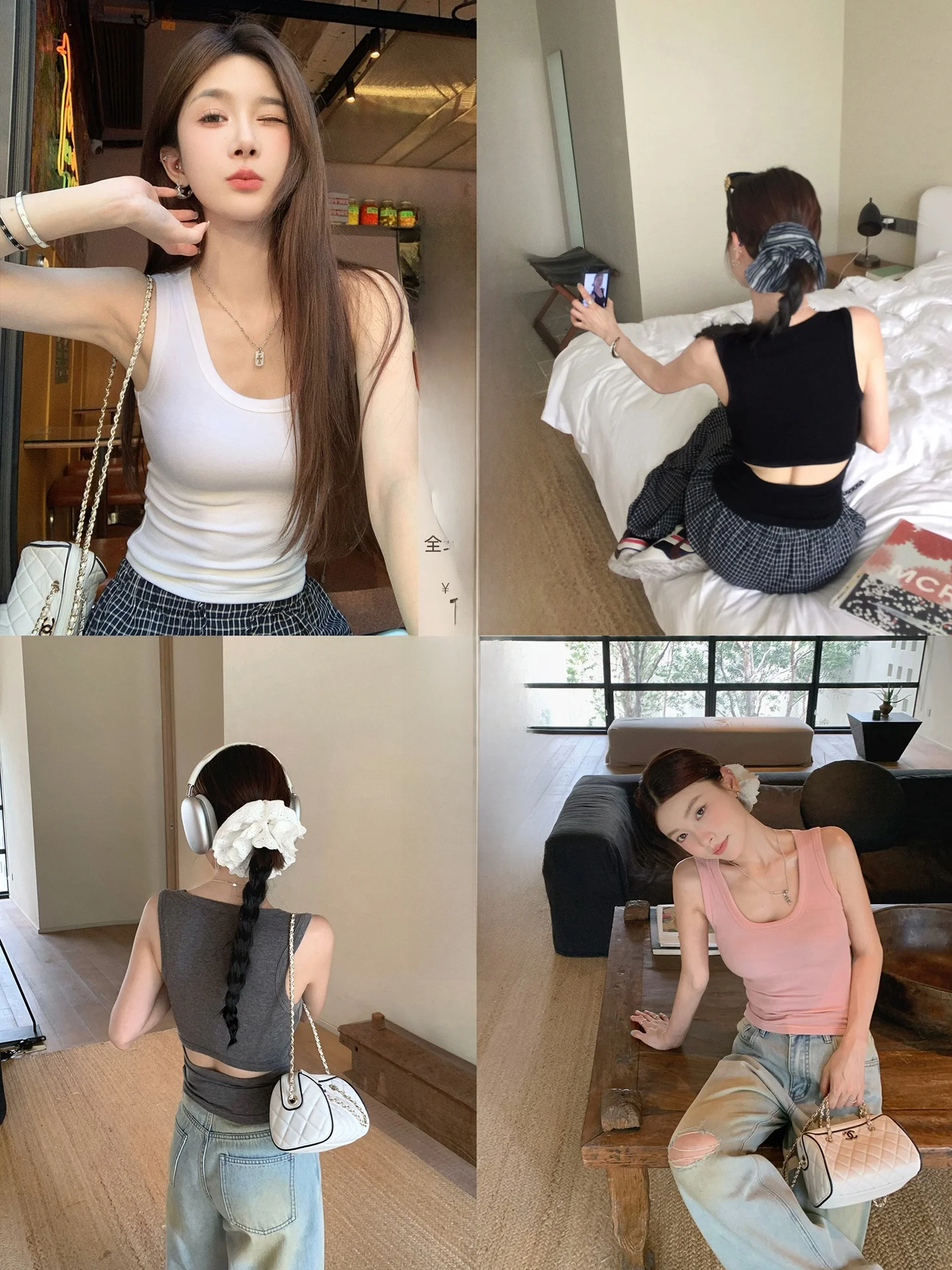 Мягкий эластичный вязаный топ Ibell Zhang Q Pure Desire Bal с широкими бретелями, повседневный универсальный топ для женщин
Мягкий эластичный вязаный топ Ibell Zhang Q Pure Desire Bal с широкими бретелями, повседневный универсальный топ для женщин