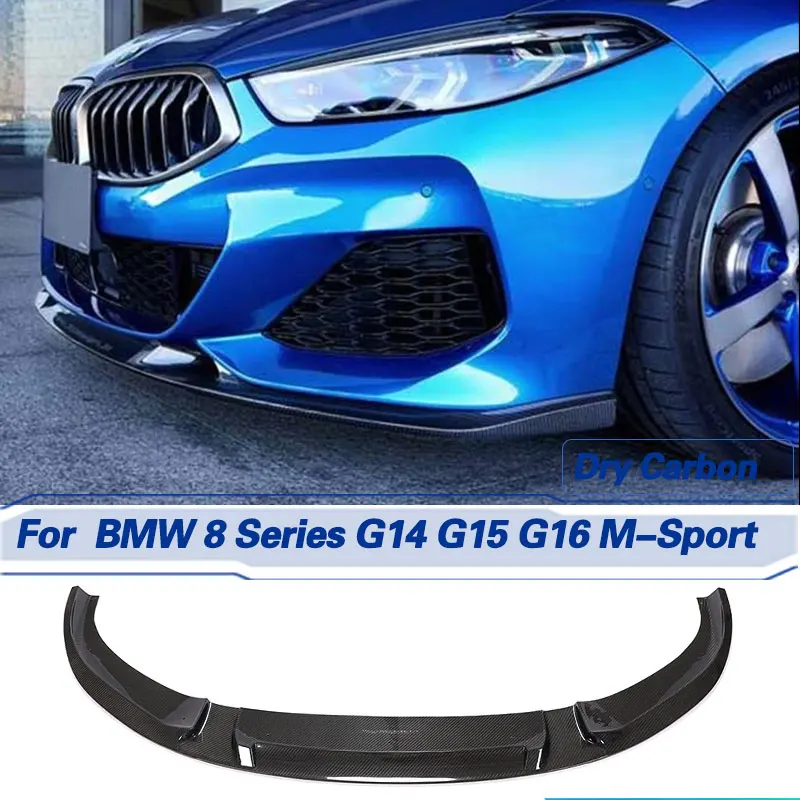 Car Front Bumper Lip Spoiler Prepreg Dry Carbon for BMW 8 Series G14 G15 G16 M-Sport 2018-2022 Front Chin Apron Lip Body Kit
Car Front Bumper Lip Spoiler Prepreg Dry Carbon for BMW 8 Series G14 G15 G16 M-Sport 2018-2022 Front Chin Apron Lip Body Kit