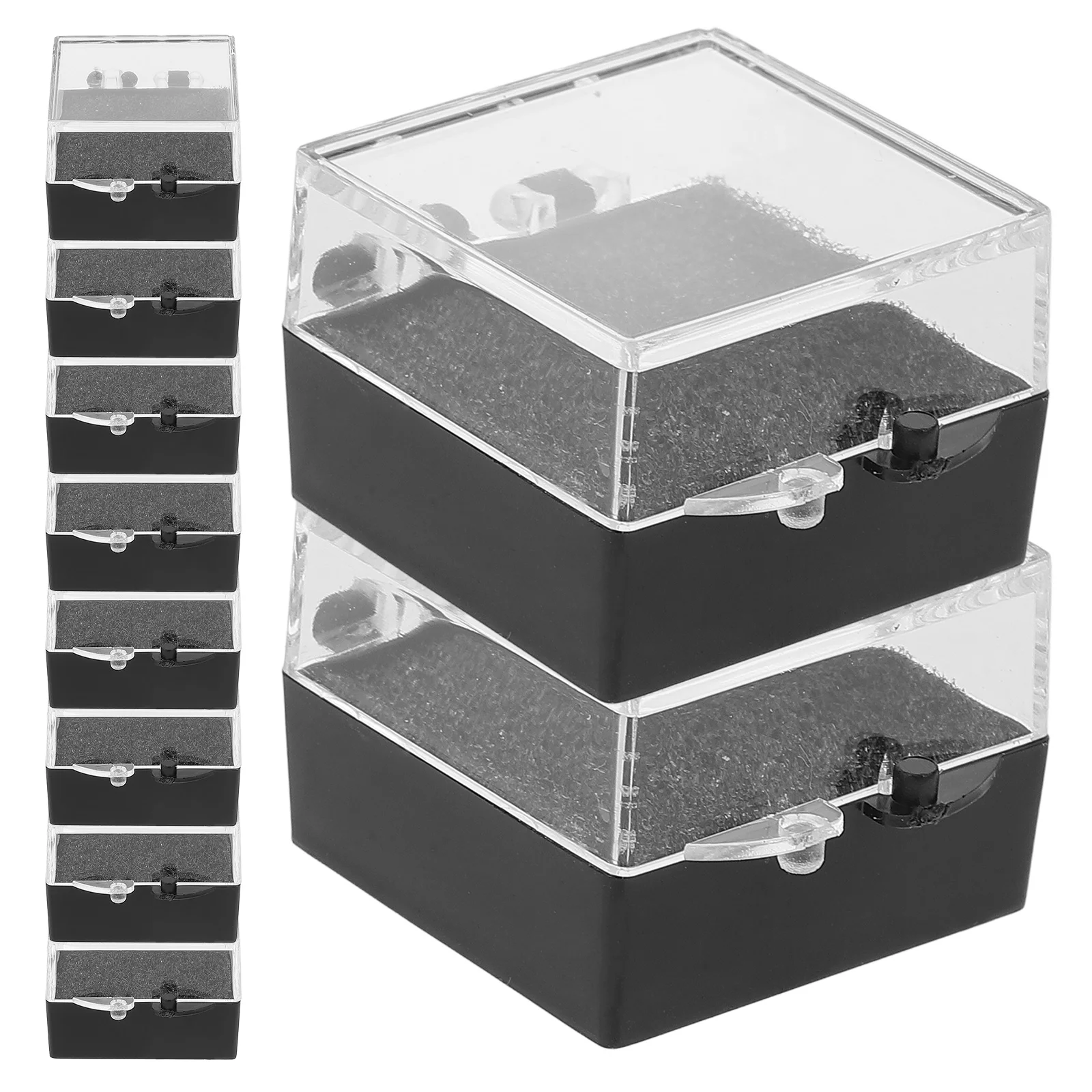 10 Pcs Specimen Box Brooch Display Case Badge Packing Displaying Container Button Storage Holder Pin Organizer Reusable Lapel
10 Pcs Specimen Box Brooch Display Case Badge Packing Displaying Container Button Storage Holder Pin Organizer Reusable Lapel