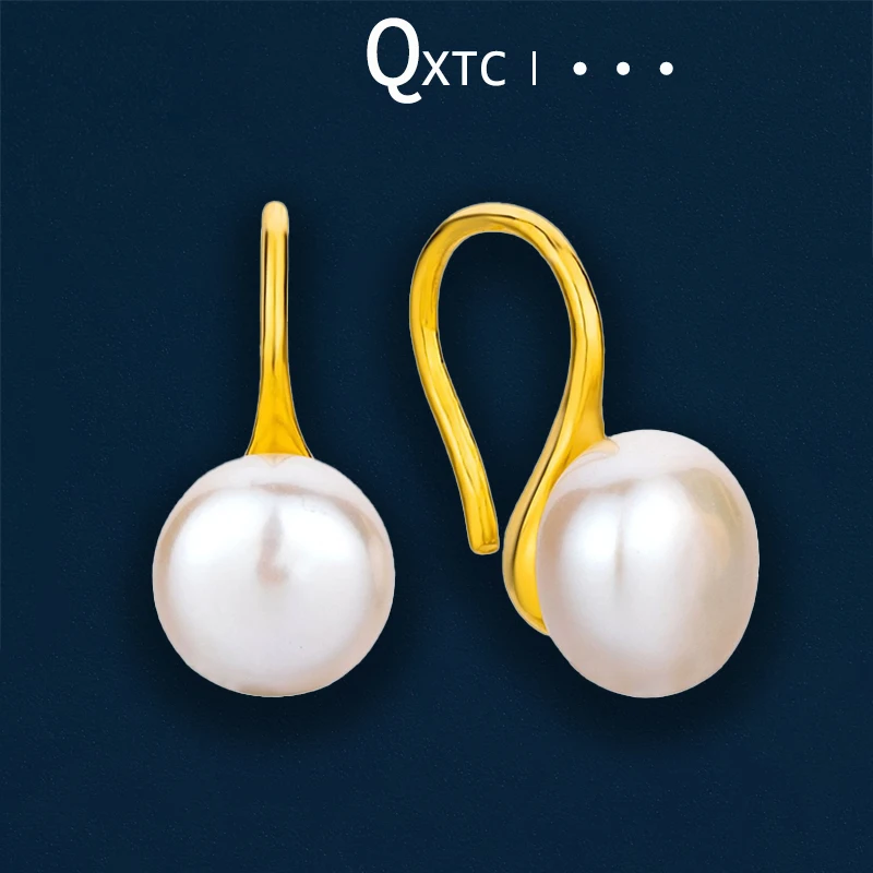 14K Gold Filled Pearls Drop Earrings 7.5mm Round Natural Cultured Freshwater Pearl Earrings For Women Jewelry Gift
14K Gold Filled Pearls Drop Earrings 7.5mm Round Natural Cultured Freshwater Pearl Earrings For Women Jewelry Gift