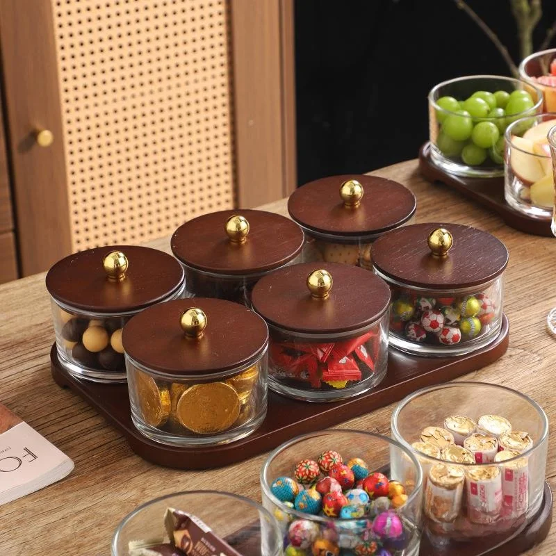 New Wooden Glass Divided Dry Fruit Basket Moisture Proof Sealed Cover Living Room Fruit Tray Home Use Fruit Box Flower Aob
New Wooden Glass Divided Dry Fruit Basket Moisture Proof Sealed Cover Living Room Fruit Tray Home Use Fruit Box Flower Aob