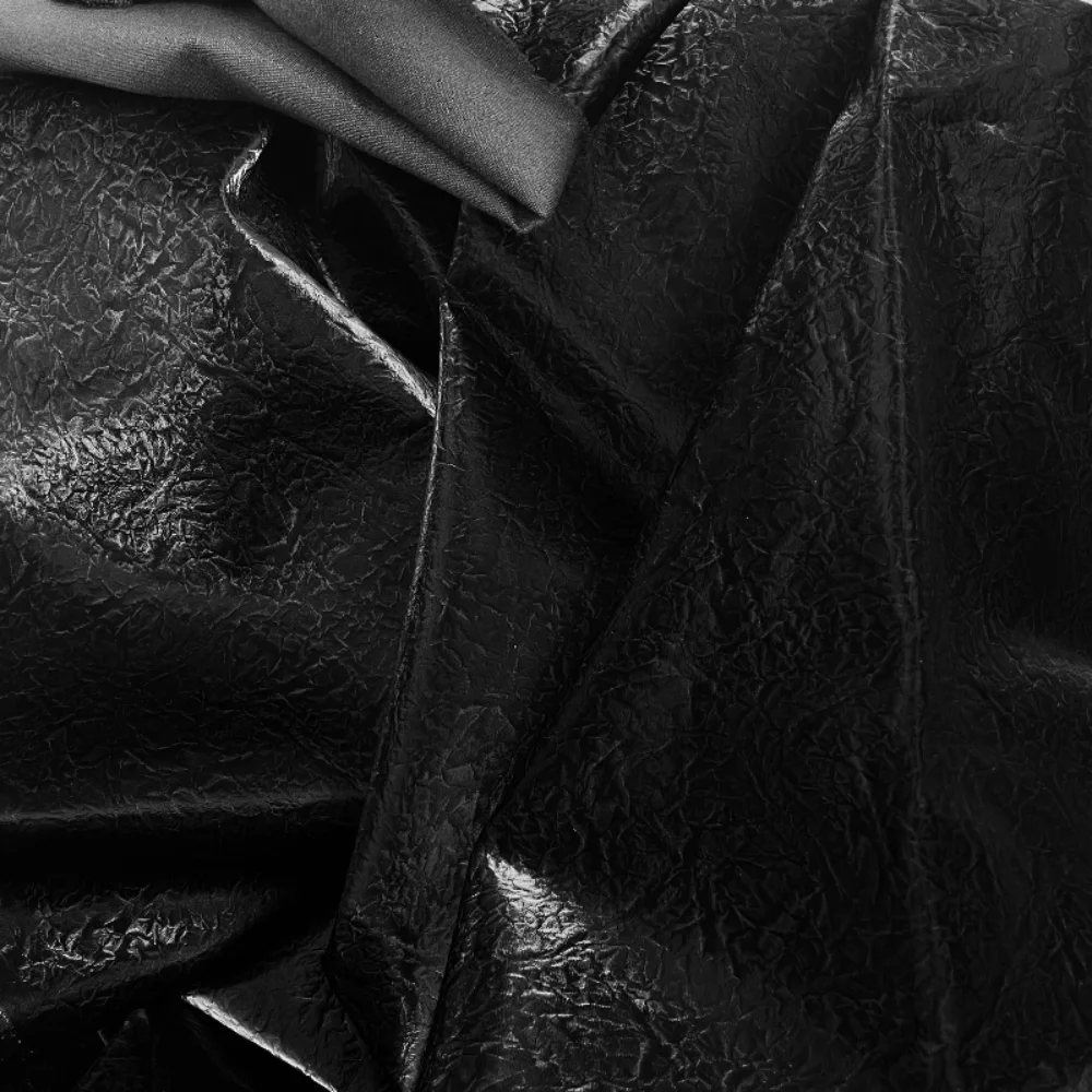 Black Faux imitate Velvet PU Leather Fabric DIY Fashion Natural Texture Creative Upholstery Clothing Designer Cloth for Sewing
Black Faux imitate Velvet PU Leather Fabric DIY Fashion Natural Texture Creative Upholstery Clothing Designer Cloth for Sewing