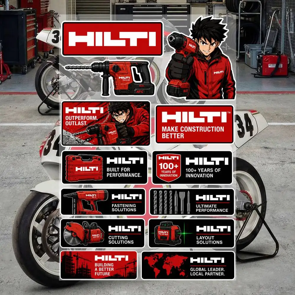 H-ILTI Aesthetic Graffiti Waterproof PVC Stickers for Car Motorcycle Skateboard Helmet Notebook
H-ILTI Aesthetic Graffiti Waterproof PVC Stickers for Car Motorcycle Skateboard Helmet Notebook