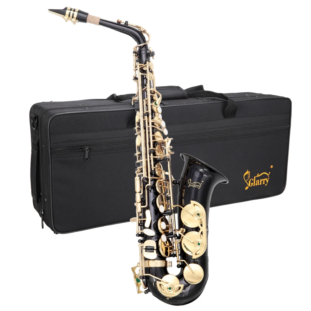 Black Color Brass Material Alto Saxophone E-Flat Alto SAX Eb with 11reeds, case,carekit, for Students and Beginners
Black Color Brass Material Alto Saxophone E-Flat Alto SAX Eb with 11reeds, case,carekit, for Students and Beginners
