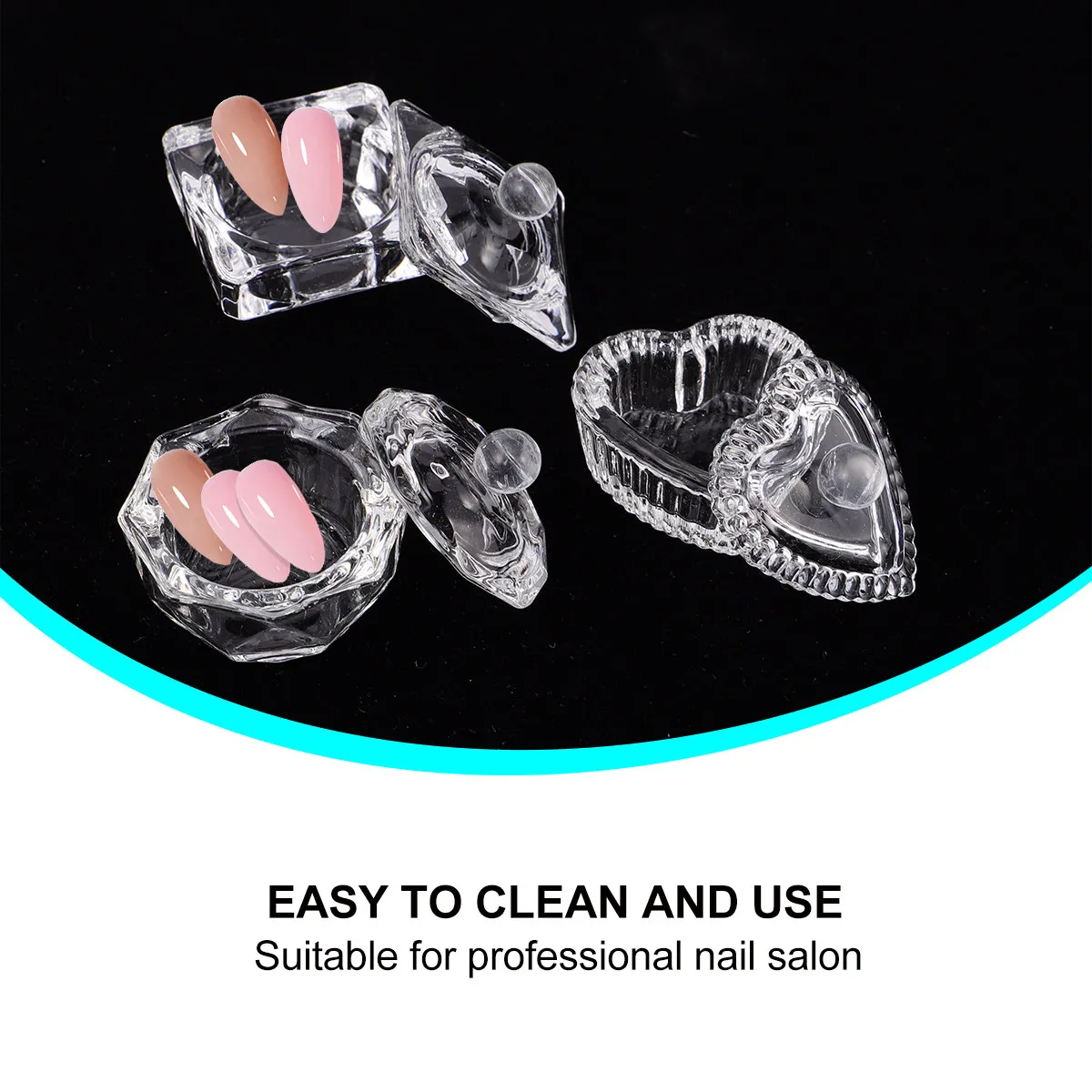 3Pcs Nail Art Glass Crystal Cups Durable Mini Containers for Acrylic Liquid Powder Manicure Salon Nail Art Cup
3Pcs Nail Art Glass Crystal Cups Durable Mini Containers for Acrylic Liquid Powder Manicure Salon Nail Art Cup