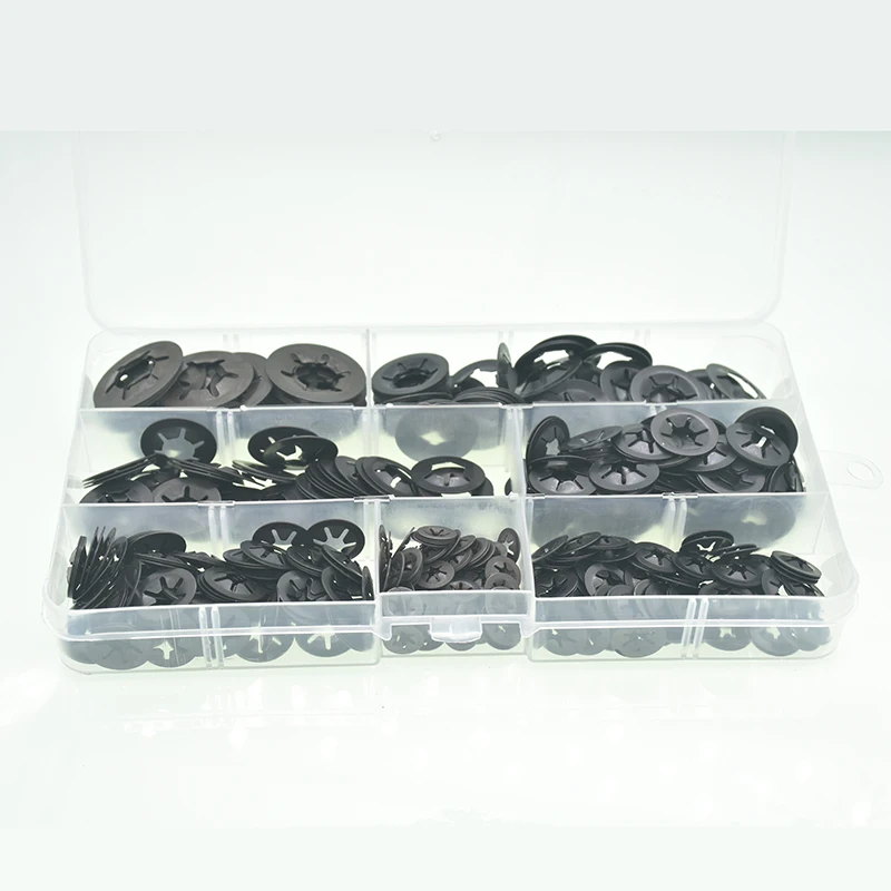 530PCS Push-on Washers for Metric Round Shaft 65 Manganese Steel Sping Circlip M3 M4 M5 M6 M8 M10 M12
530PCS Push-on Washers for Metric Round Shaft 65 Manganese Steel Sping Circlip M3 M4 M5 M6 M8 M10 M12