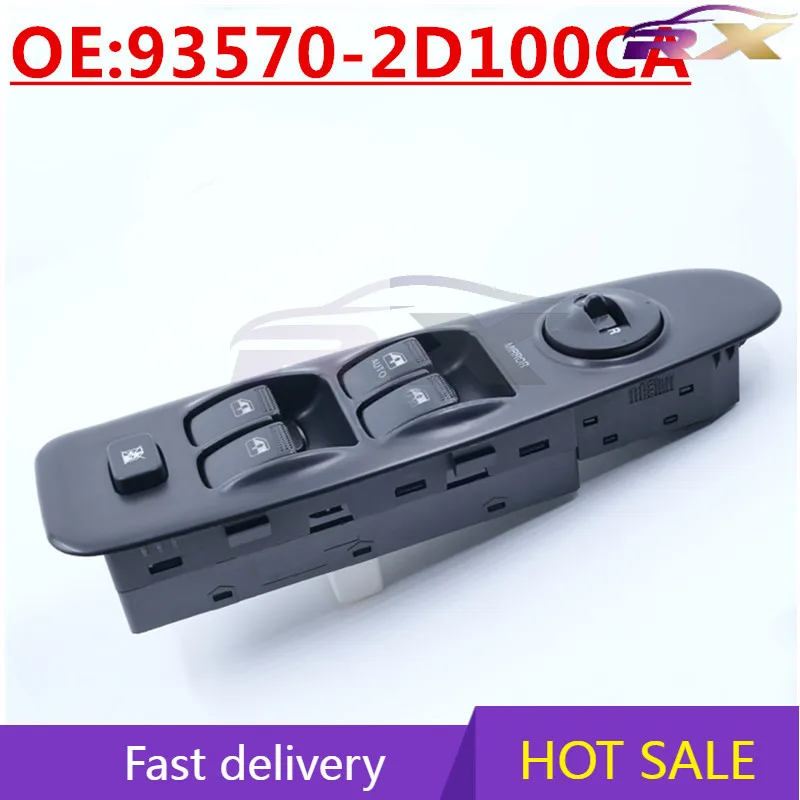 OEM:93570-2D100CA Suitable for 2001-2006 Hyundai Elantra glass lifter switch power window control switch
OEM:93570-2D100CA Suitable for 2001-2006 Hyundai Elantra glass lifter switch power window control switch