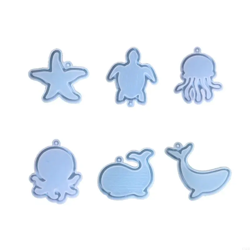 C1FE Marine Animals Silicone Mold Epoxy Resin Mold DIY Jewelry Pendant Tools Keychain Mold Crafts Making Supplies
C1FE Marine Animals Silicone Mold Epoxy Resin Mold DIY Jewelry Pendant Tools Keychain Mold Crafts Making Supplies