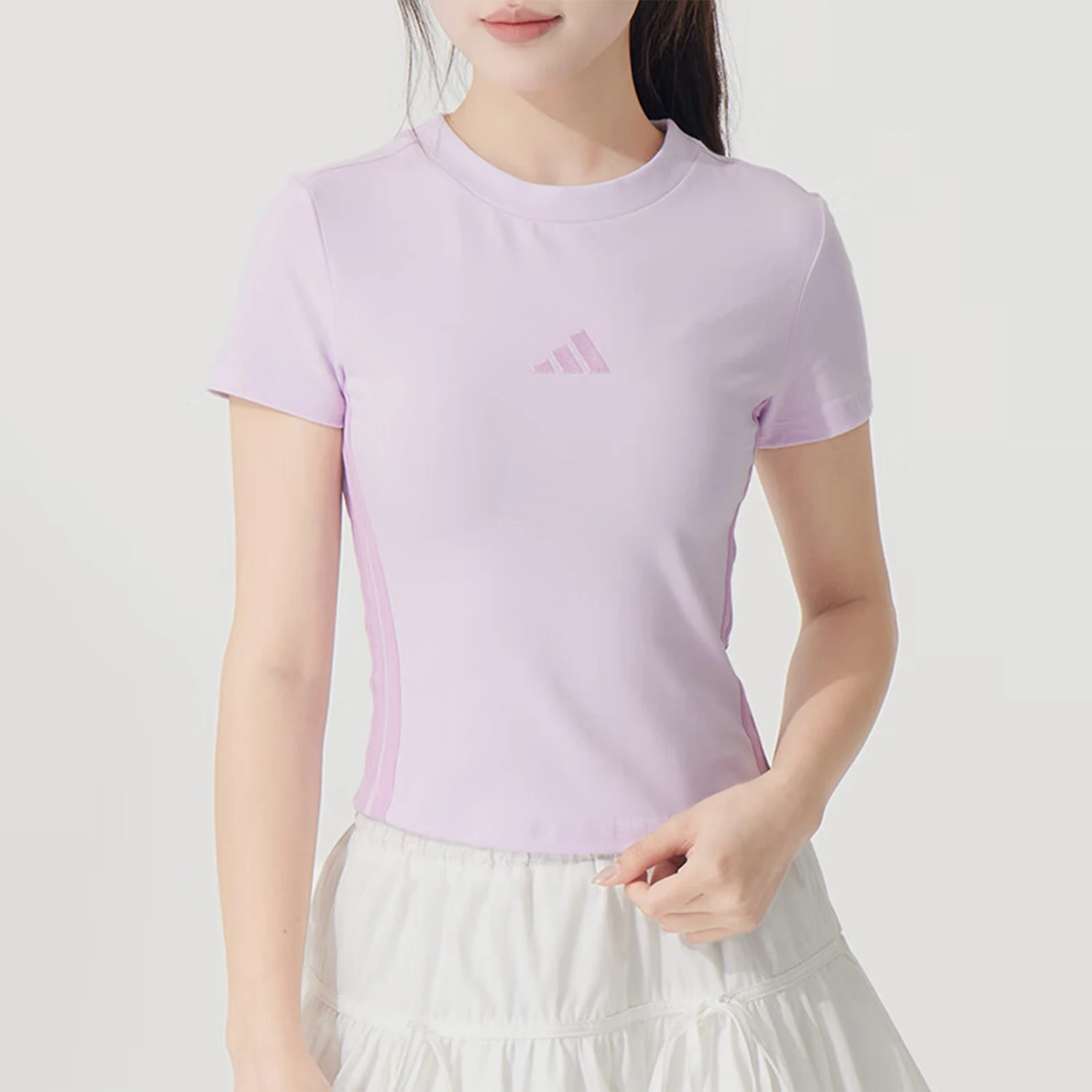 Adidas Authentic Summer Women's Round Neck Slim Fit Stretch Training Short Sleeve T-Shirt JE1248
Adidas Authentic Summer Women's Round Neck Slim Fit Stretch Training Short Sleeve T-Shirt JE1248