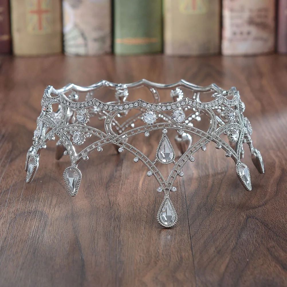 Vintage Crown Elegant Headdress Rhinestone Baroque Round Hair Headwear Women Hoop Hairstyle Tool Party Accessories Long Lasting
Vintage Crown Elegant Headdress Rhinestone Baroque Round Hair Headwear Women Hoop Hairstyle Tool Party Accessories Long Lasting