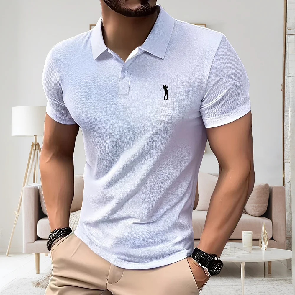 New men's T-shirt classic short sleeved polo shirt summer top casual T-shirt button collar oversized s-2XL casual polo shirt
New men's T-shirt classic short sleeved polo shirt summer top casual T-shirt button collar oversized s-2XL casual polo shirt