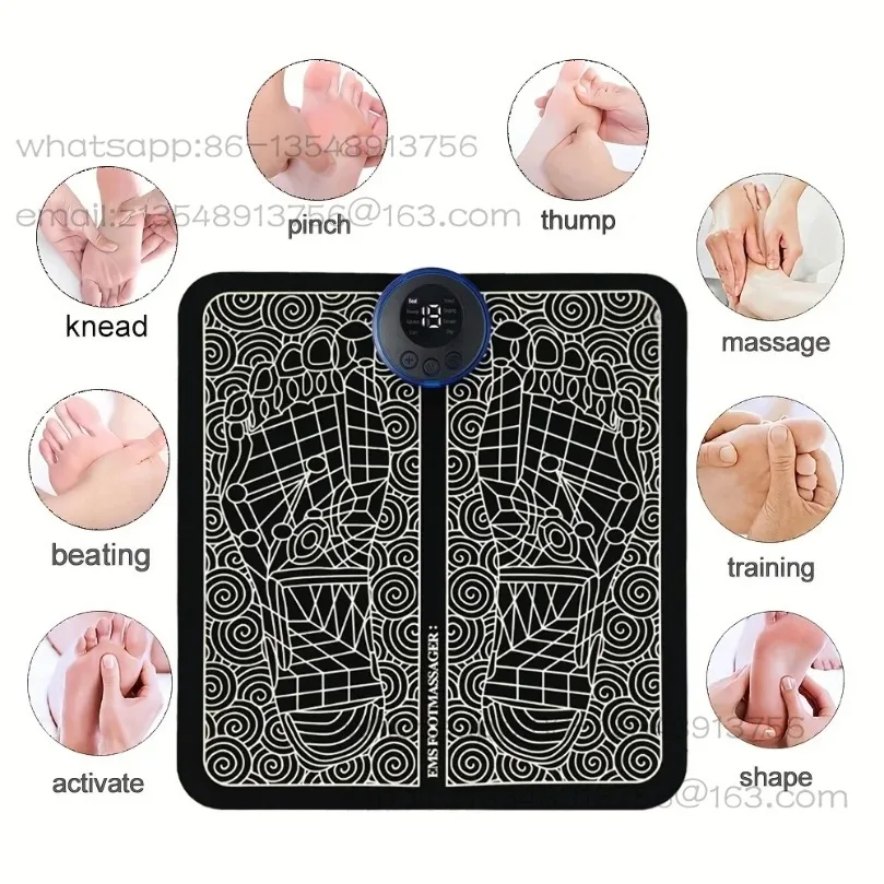 Массажер для ног, импульсный, умный, для точечного массажа, быстрая доставка
Массажер для ног, импульсный, умный, для точечного массажа, быстрая доставка