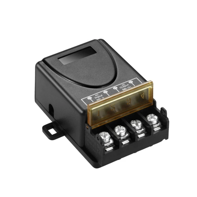 Wireless Remote Switch High-Power 30A Wide-Voltage Long-Distance RF433 Remote Control 1000M Long Rage For Anti-Theft Alarms
Wireless Remote Switch High-Power 30A Wide-Voltage Long-Distance RF433 Remote Control 1000M Long Rage For Anti-Theft Alarms