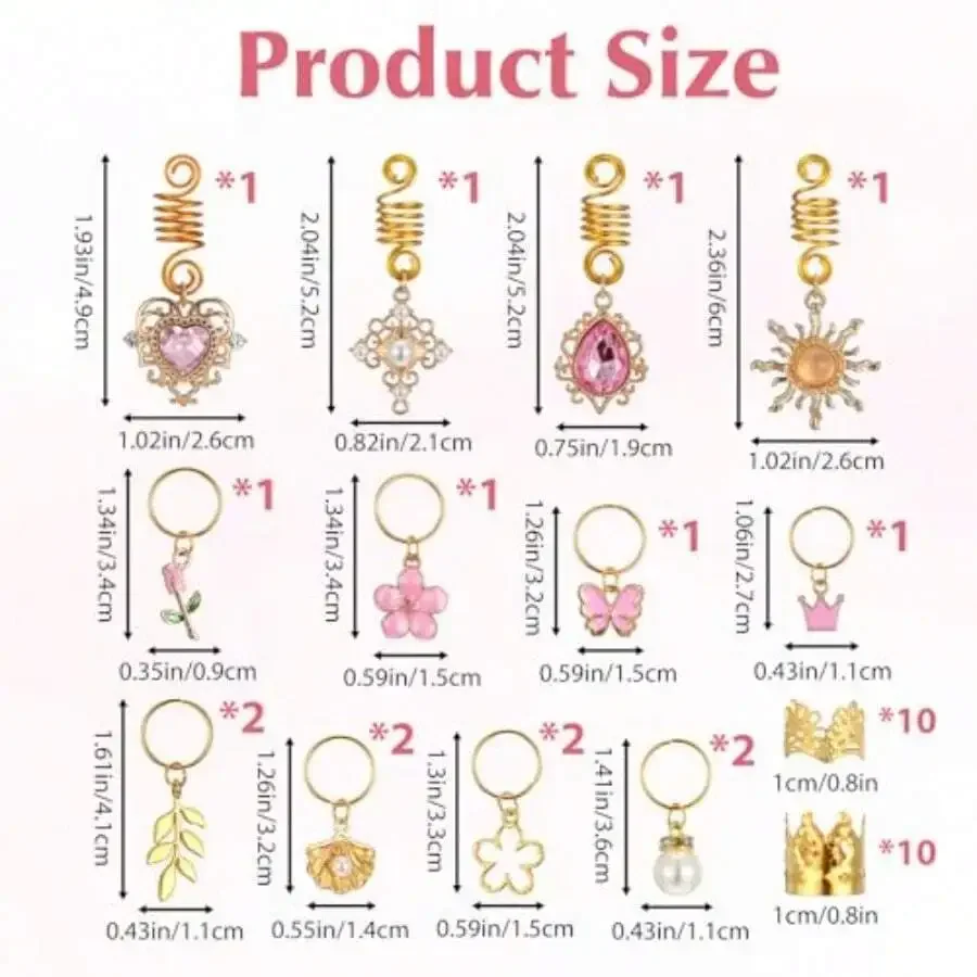 36 Pcs Pink Crystal Hair Accessories For Women Butterfly Flower Braid Clips Dreadlock Cuffs Locs Rings Wedding Party Cosplay
36 Pcs Pink Crystal Hair Accessories For Women Butterfly Flower Braid Clips Dreadlock Cuffs Locs Rings Wedding Party Cosplay