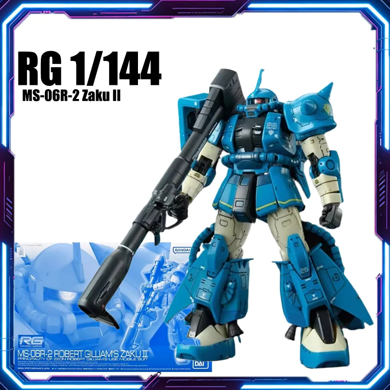 Bandai Anime PB Limited RG 1/144 MS-06R-2 Robert Gilliam Zaku II Assembly Model Kit Actio Figure Plastic Model Kids Toy Gifts
Bandai Anime PB Limited RG 1/144 MS-06R-2 Robert Gilliam Zaku II Assembly Model Kit Actio Figure Plastic Model Kids Toy Gifts