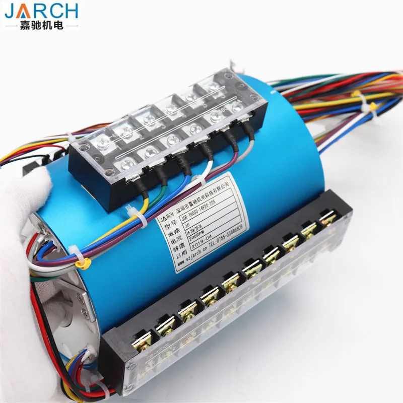 360 rotating electrical connector, JARCH rotary joint slip ring for mechanical robotic arm
360 rotating electrical connector, JARCH rotary joint slip ring for mechanical robotic arm