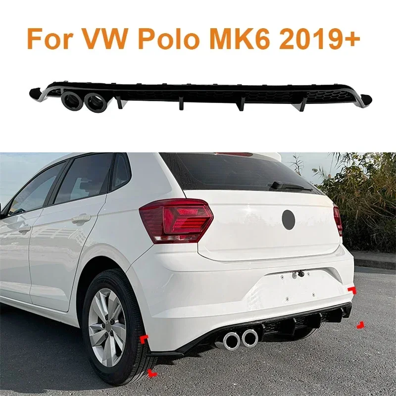 for 2019+ Volkswagen Polo MK6 car lower rear bumper lip diffuser protector rear lip tail lip blade spoiler exterior modification
for 2019+ Volkswagen Polo MK6 car lower rear bumper lip diffuser protector rear lip tail lip blade spoiler exterior modification