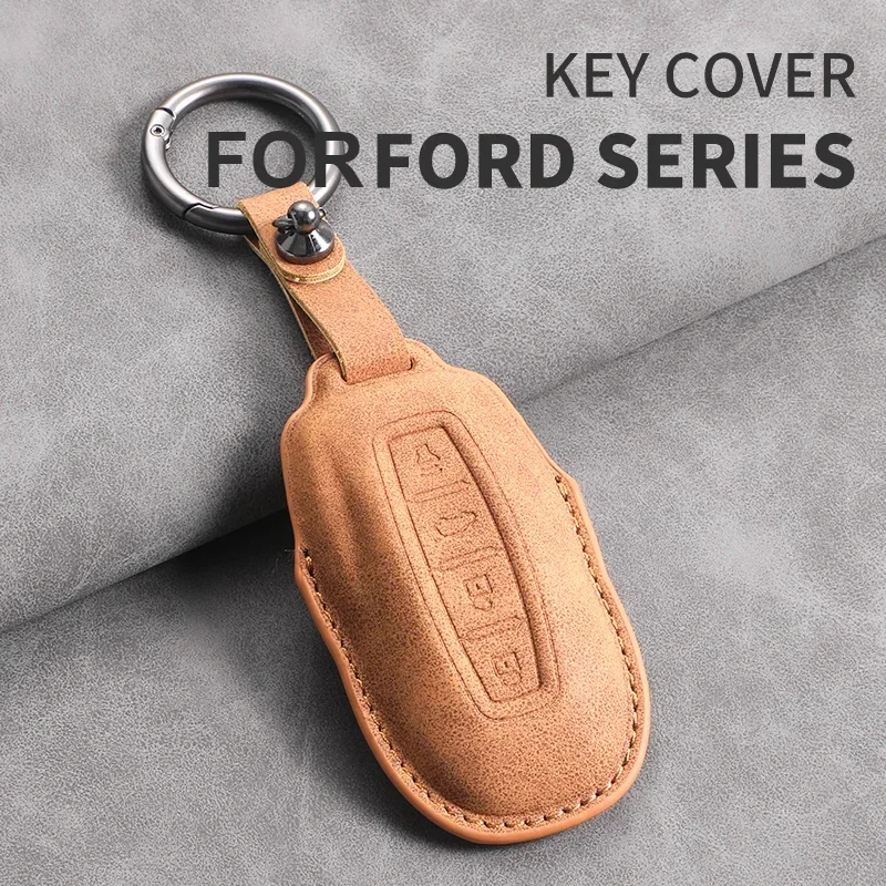 4 Buttons Leather Car Remote Key Case Cover For Ford Tourneo Custom 2024 Equator Sport Equator For JMC Territory Key Accessories
4 Buttons Leather Car Remote Key Case Cover For Ford Tourneo Custom 2024 Equator Sport Equator For JMC Territory Key Accessories