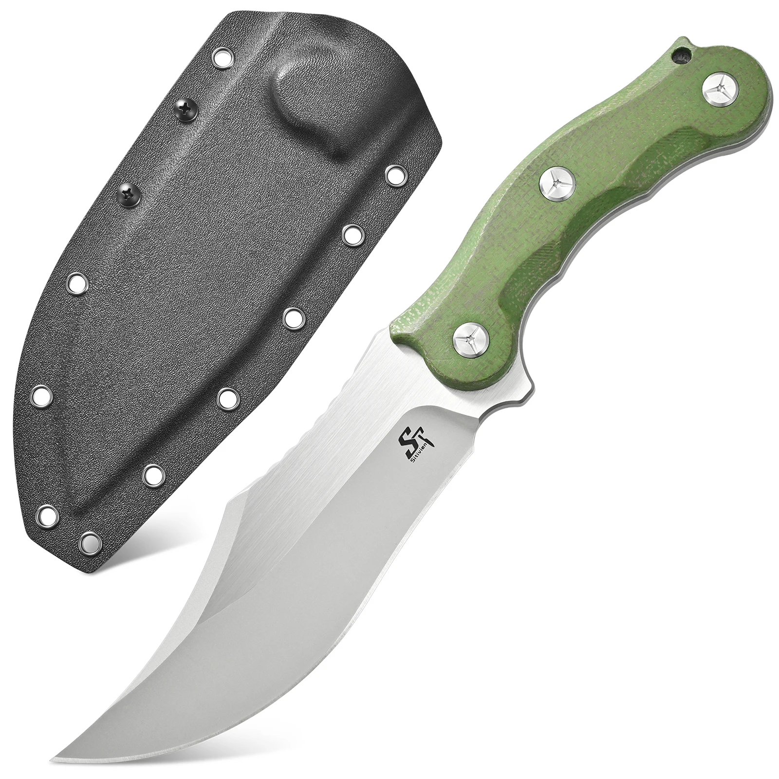 Нож с фиксированным лезвием Sitivien ST39, толщина 7 мм, стальное лезвие DC53, ручка Micarta, нож Full Tang EDC для наружного кемпинга, работы, выживания
Нож с фиксированным лезвием Sitivien ST39, толщина 7 мм, стальное лезвие DC53, ручка Micarta, нож Full Tang EDC для наружного кемпинга, работы, выживания