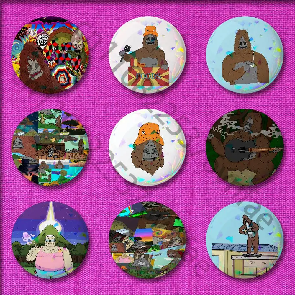 S-Sassy The Sasquatch Badge For 32mm 25mm 75mm 44mm 58mm Round Pin Brooch Insignia Cover Backpack
S-Sassy The Sasquatch Badge For 32mm 25mm 75mm 44mm 58mm Round Pin Brooch Insignia Cover Backpack