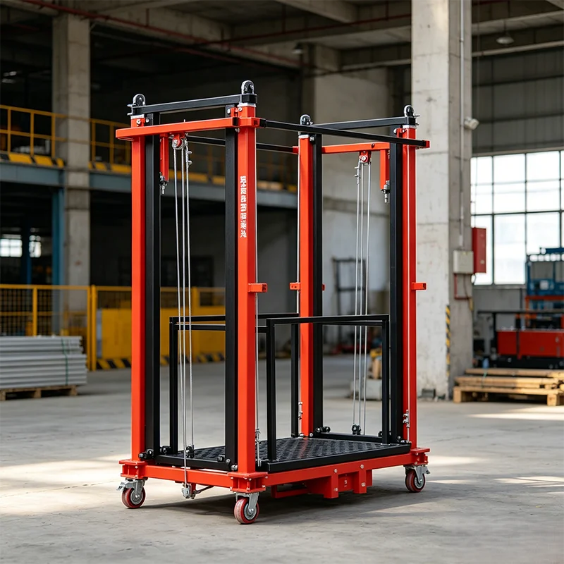 Mobile Telescopic Electric Lifting Ladder Scaffold 0.3 -0.5 Ton Capacity 2-8 m Electric Scaffolding for Building Construction
Mobile Telescopic Electric Lifting Ladder Scaffold 0.3 -0.5 Ton Capacity 2-8 m Electric Scaffolding for Building Construction
