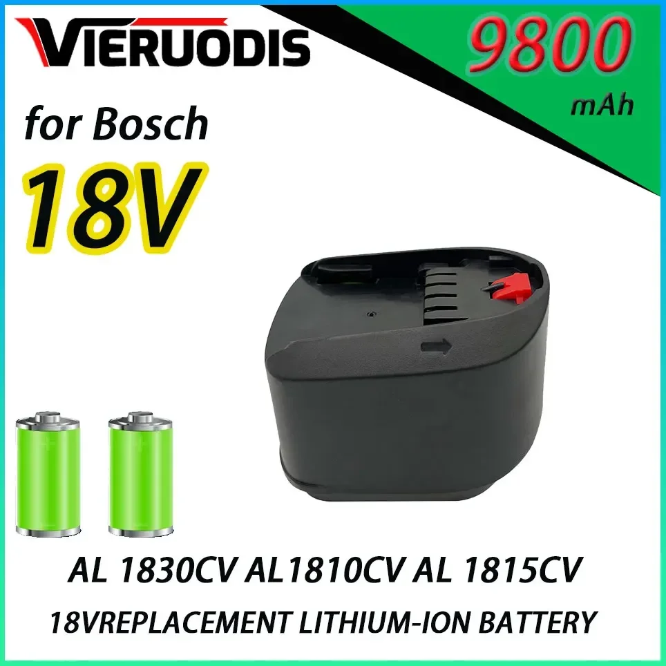For Bosch 18V 9.8AH Li-ion Rechargeable Tool Battery PBA PST PSB PSR Bosch Home, Garden Tools (TypeC only) AL1810CV AL1815CV
For Bosch 18V 9.8AH Li-ion Rechargeable Tool Battery PBA PST PSB PSR Bosch Home, Garden Tools (TypeC only) AL1810CV AL1815CV