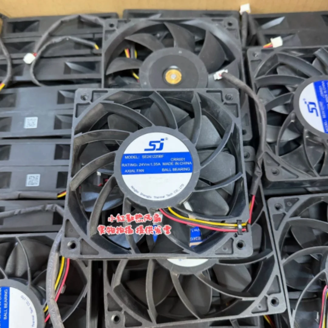 SJ SE241225BF DC 24V 1.35A 120x120x25mm 4-Wire Server Cooling Fan
SJ SE241225BF DC 24V 1.35A 120x120x25mm 4-Wire Server Cooling Fan