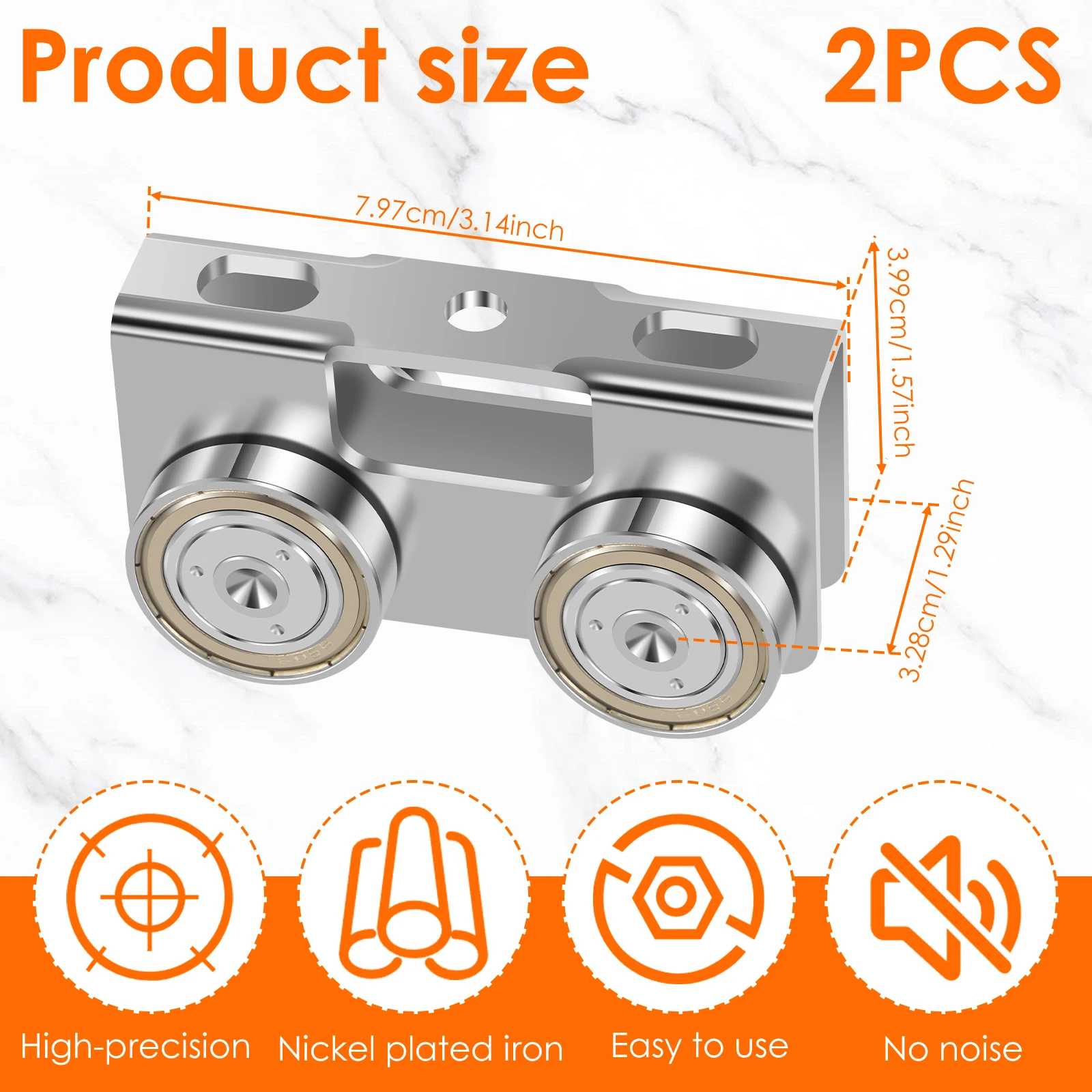 Silents Roller Trolley Assembly With 4 Wheel Accessory for 1 5/8Inch Strut Channel Portable Sturdy Load Capacity 500KG for Strut
Silents Roller Trolley Assembly With 4 Wheel Accessory for 1 5/8Inch Strut Channel Portable Sturdy Load Capacity 500KG for Strut