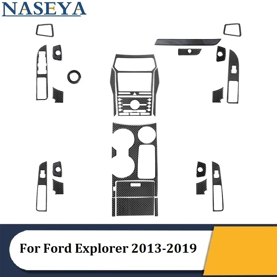Car Styling Interior Accessories Carbon Fiber Various Parts Black Stickers For Ford Explorer 2013 2014 2015 2016 2017 2018 2019
Car Styling Interior Accessories Carbon Fiber Various Parts Black Stickers For Ford Explorer 2013 2014 2015 2016 2017 2018 2019