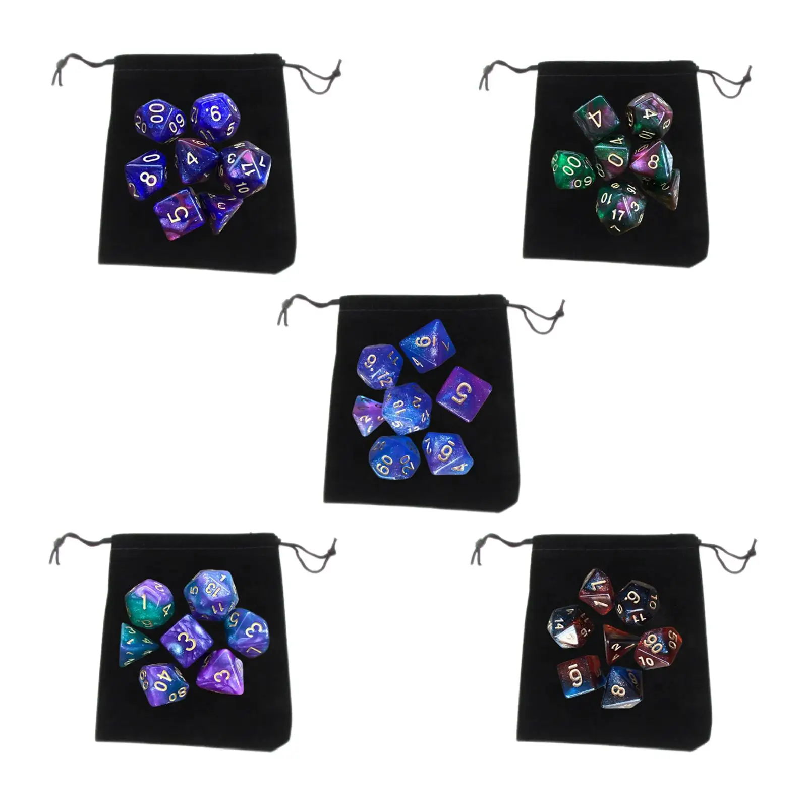 Acrylic Dices Dices Storage Pouch Portable D6 D12 D8 Family Table Game
Acrylic Dices Dices Storage Pouch Portable D6 D12 D8 Family Table Game