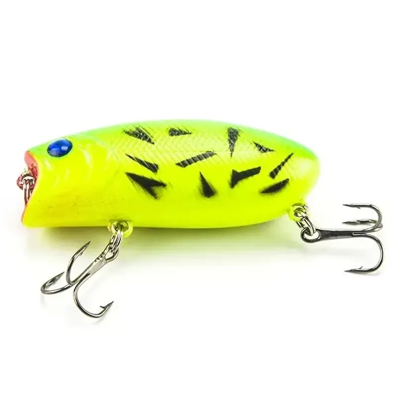 5 Color Hard Bait Artificial Wobblers Plastic Fishing Tackle with 6# Hooks 1pcs Fishing Lures 5.5cm 10.5g Floating Popper Bait
5 Color Hard Bait Artificial Wobblers Plastic Fishing Tackle with 6# Hooks 1pcs Fishing Lures 5.5cm 10.5g Floating Popper Bait