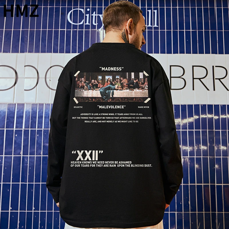 HMZ Autumn Long Sleeve T Shirt Men Oversize Hip Hop Tees Male Cartoon Print T Shirts Harajuku Japanese Style Couples Top Tees
HMZ Autumn Long Sleeve T Shirt Men Oversize Hip Hop Tees Male Cartoon Print T Shirts Harajuku Japanese Style Couples Top Tees