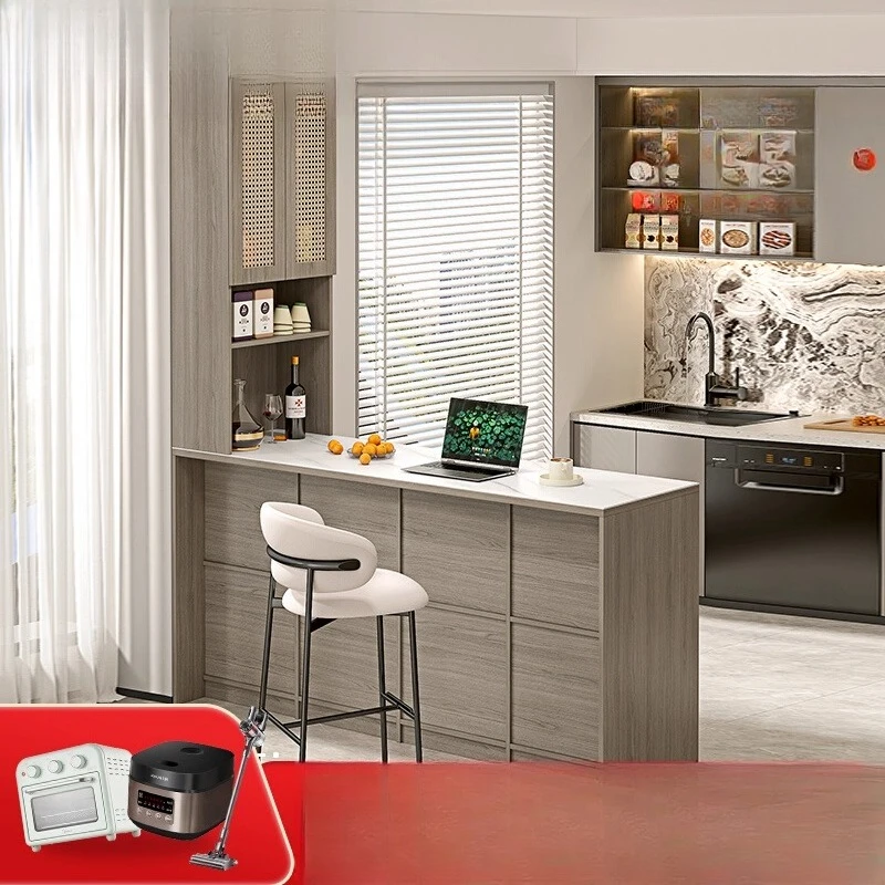 Medieval style bone line imitation rattan woven rock slab bar counter dining side cabinet integrated kitchen partition Nakajima
Medieval style bone line imitation rattan woven rock slab bar counter dining side cabinet integrated kitchen partition Nakajima