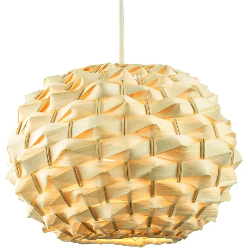 Handcrafted Spherical Pendant Lamp Natural Hanging Light Living Room Bedroom Cafe Artistic Home Decor Lighting
Handcrafted Spherical Pendant Lamp Natural Hanging Light Living Room Bedroom Cafe Artistic Home Decor Lighting