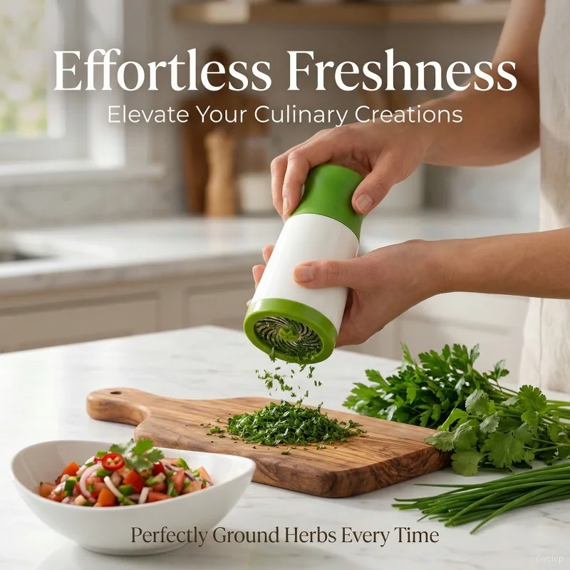 Manual Herb Grinder Spice Mill Vegetable Cutter Chopper Parsley Coriander Chili Mincer Shredder Kitchen Gadget Cooking Tool
Manual Herb Grinder Spice Mill Vegetable Cutter Chopper Parsley Coriander Chili Mincer Shredder Kitchen Gadget Cooking Tool