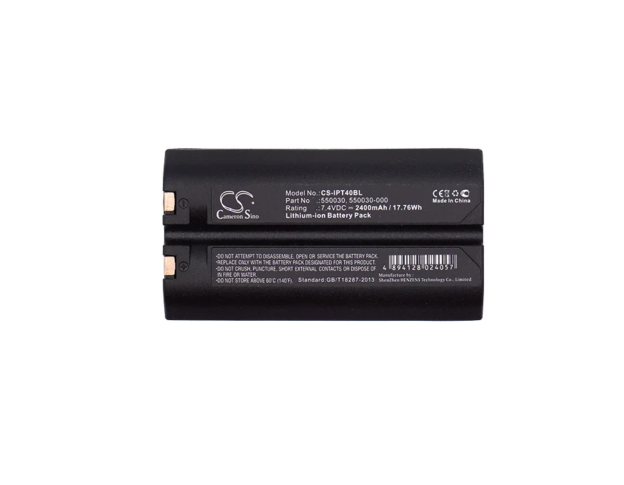 2400mAh Battery for Datamax Barcode Scanner OC3
2400mAh Battery for Datamax Barcode Scanner OC3