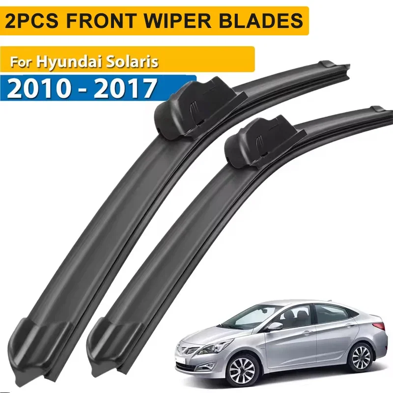 Wiper LHD Front Wiper Blades For Hyundai Solaris 2010 - 2017 Windshield Windscreen Clean Window Car Rain Brushes 26"+16"
Wiper LHD Front Wiper Blades For Hyundai Solaris 2010 - 2017 Windshield Windscreen Clean Window Car Rain Brushes 26"+16"