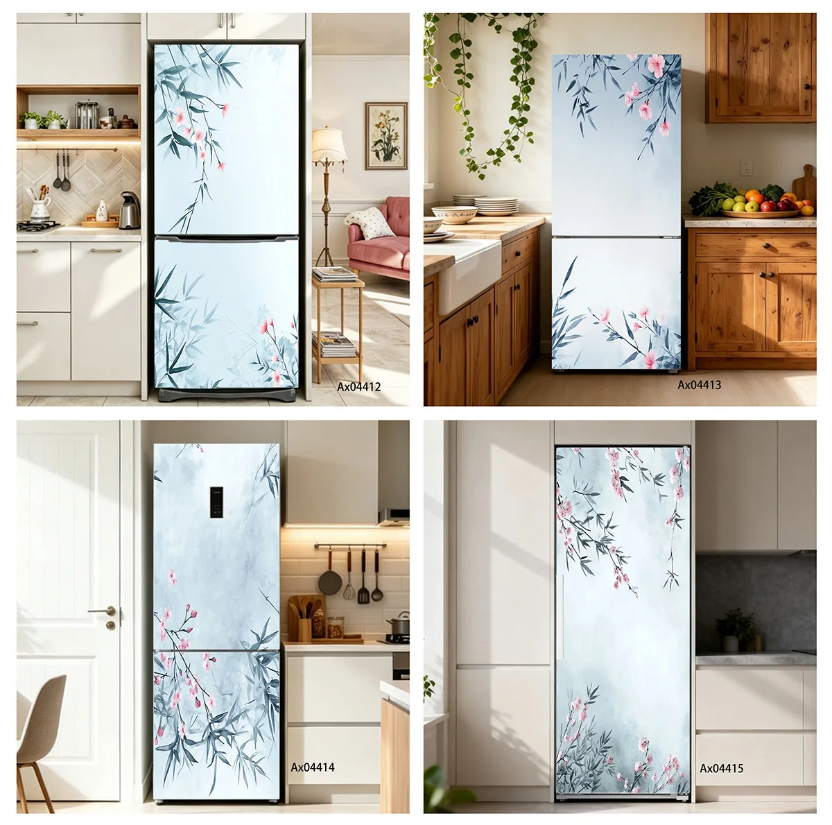 Minimalist Pastel Misty Oriental Ink Art Fridge Wrap Stickers Waterproof Aesthetic Vinyl Sticker for Kitchen Refrigerator Decor
Minimalist Pastel Misty Oriental Ink Art Fridge Wrap Stickers Waterproof Aesthetic Vinyl Sticker for Kitchen Refrigerator Decor