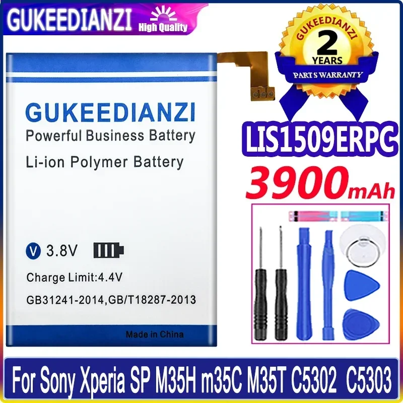 Mobile Phone Battery LIS1509ERPC 3900mAh For Sony Xperia SP M35h Hspa Lte C5302 C5303 C5306 c530x
Mobile Phone Battery LIS1509ERPC 3900mAh For Sony Xperia SP M35h Hspa Lte C5302 C5303 C5306 c530x
