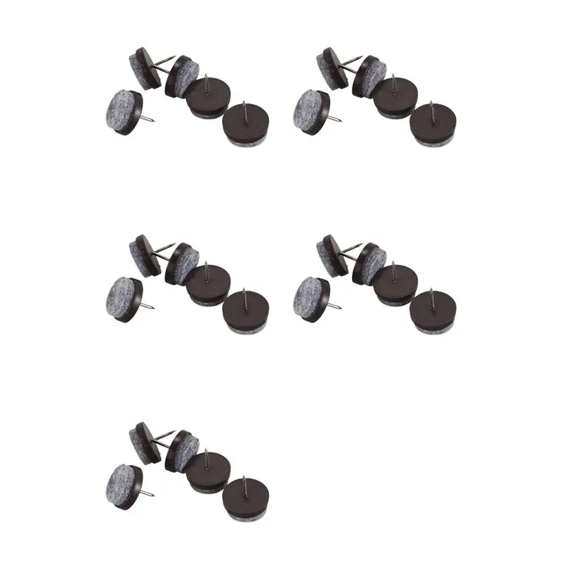 【HAPPY】250Pcs Chair Leg Floor Felt Pad Skid Glide DIY Nail Protectors 22Mm
【HAPPY】250Pcs Chair Leg Floor Felt Pad Skid Glide DIY Nail Protectors 22Mm