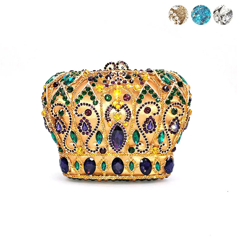 Women evening party handbag diamonds luxury crystal clutches elegant ladies purses bridal wedding party royal crown purses bag
Women evening party handbag diamonds luxury crystal clutches elegant ladies purses bridal wedding party royal crown purses bag