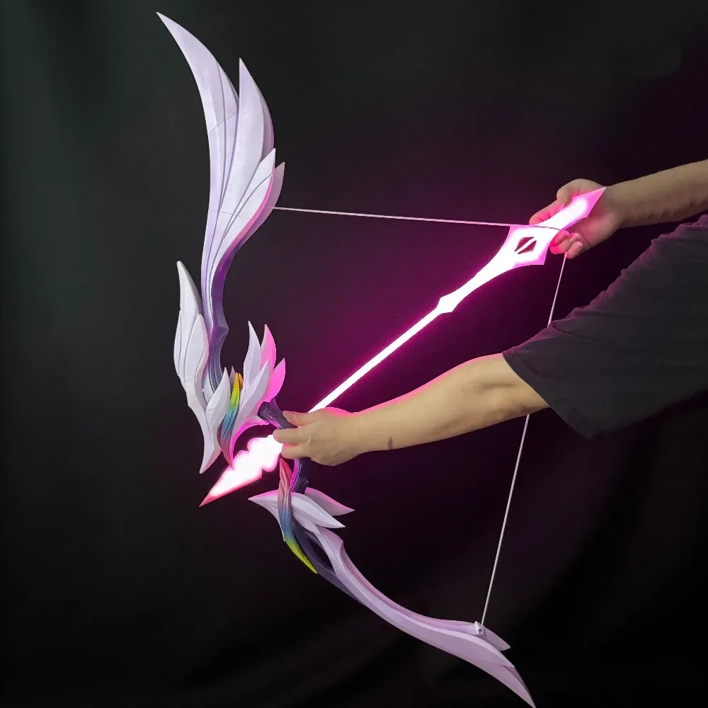 Game Honkai:Star Rail Cyrene Bow and Arrow Prop Can Emit Light Prop Cosplay Props Halloween Carnival Christmas Party Accessories
Game Honkai:Star Rail Cyrene Bow and Arrow Prop Can Emit Light Prop Cosplay Props Halloween Carnival Christmas Party Accessories